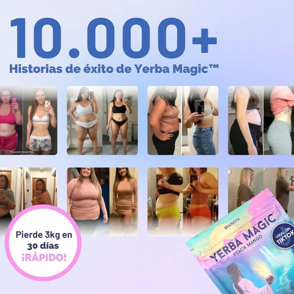 Yerba Magic™ Más energía, concentración y pérdida de grasa en 30 días