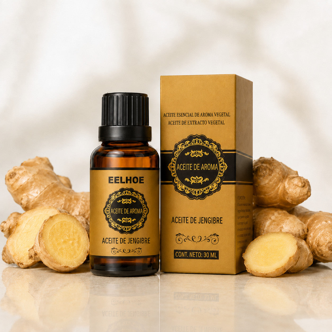 Aceite de Jengibre con Complejo Térmico Drenante