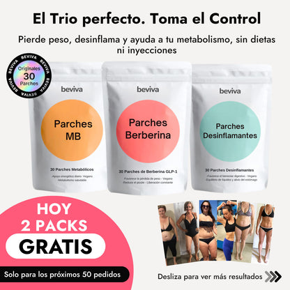 Trío de Parches Metabólicos