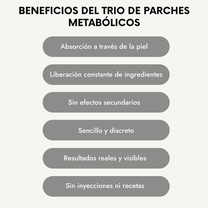 Trío de Parches Metabólicos