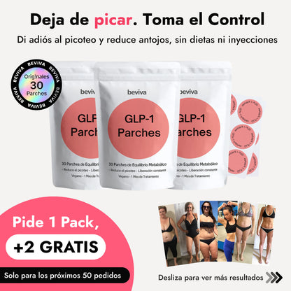 Beviva GLP-1 Parches (30 + 60 GRATIS)