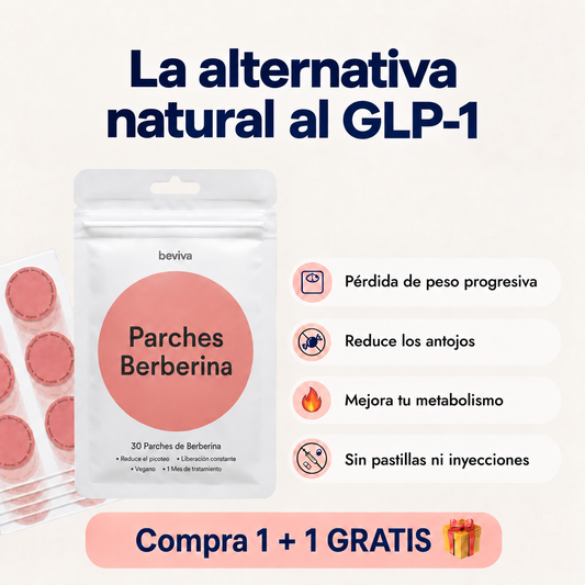 Parches Berberina - Reduce hasta 8kg en 90 días de forma natural